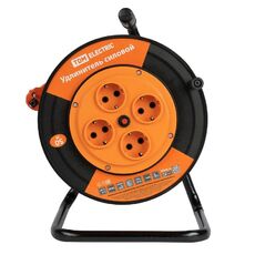 Удлинитель на катушке 30м 4 розетки с заземлением 3500Вт IP20 TDM - Прокат туристического оборудования