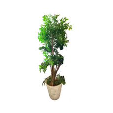 Дерево искусственное в напольном горшке - Прокат туристического оборудования